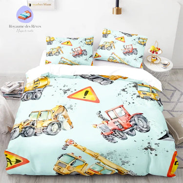 Housse de Couette Tracteur 1 Personne
